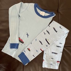 Hanna Anderson Boys Pajama Set, size 10